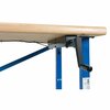 Vestil Hydraulic Manual Adjustable Ergonomic Work Benches, 60" W, 44" Height, 750 lb., Folding EWB-7236